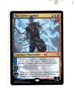 MTG SkeenAB Ral Storm Conduit from War of the Spark. NM. - Image 1