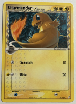 Pokemon TCG Vintage Card Lot 2006-2012 Delta Species Charmander 5 Cards NM/HP - Image 2