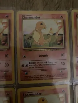 14 x Charmander Base Set NM Vintage Pokemon Cards WOTC BUNDLE - Image 4