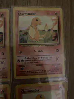 14 x Charmander Base Set NM Vintage Pokemon Cards WOTC BUNDLE - Image 5