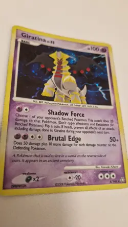 Giratina 4/146 Holo Rare - Legends Awakened 2008 - LP/MP - Vintage Pokemon Card - Image 2
