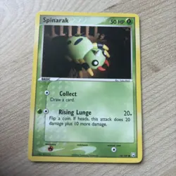 2004 Pokemon Ex Team Rocket Returns Spinarak #78/109 - Image 1