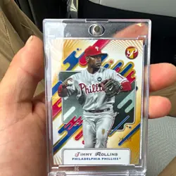 Topps 2025 Pristine Jimmy Rollins #195 Philadelphia Phillies /50 - Image 1