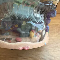 VTG Disney Musical Snowglobe The Little Mermaid "Under the Sea" Works - Image 4
