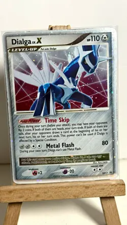 Pokemon TCG Dialga LV.X DP17 Diamond and Pearl Promo Holo English 110 HP - Image 1