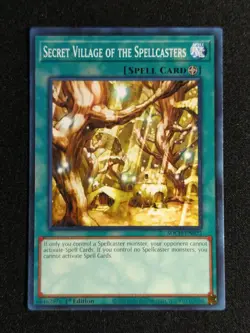 ( SECRET VILLAGE OF THE SPELLCASTERS ) - Common - SDCH-EN022 - 1st NM - Yu-Gi-Oh - Image 1