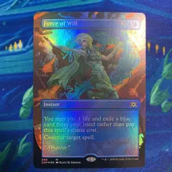 Mtg Foil Force Of Will - Image 1