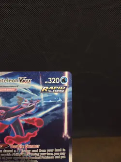 Pokemon TCG Inteleon VMAX 266/264 ALT ART Holo Fusion Strike 🌟PACK FRESH🌟 - Image 3