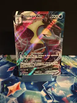 Inteleon VMAX 050/192 Swsh02: Rebel Clash Holo - LP+ - Pokemon TCG - Image 1