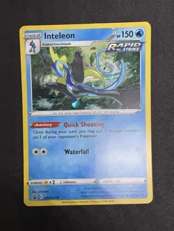 POKEMON TCG - INTELEON COSMOS HOLO - SWSH PROMO - SWSH279 - NM - Image 1