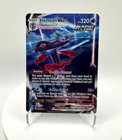 Pokemon TCG Inteleon VMAX 266/264 Fusion Strike Secret Rare Alt Art Holo EN - Image 1