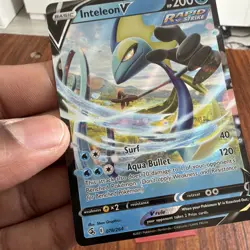 Pokemon TCG Inteleon V 078/264 Fusion Strike Ultra Rare Holo HP200 - Image 3