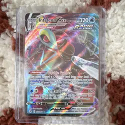 Pokemon TCG Inteleon VMAX 079/264 Fusion Strike Ultra Rare Holo EN 320HP - Image 1