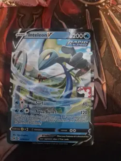 Pokemon TCG Inteleon v Prize Pack Series Two 078/264 Holo Ultra Rare - Image 1