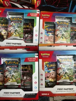 Pokemon First Partner Series 2 4x Brand New Sealed - Image 1