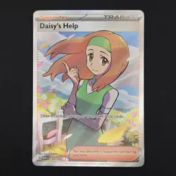 Pokemon TCG Card Daisy's Help 195/165 Scarlet & Violet-151 Ultra Rare - NM - Image 1