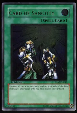 Card of Sanctity (UTR) TLM-EN037 The Lost Millennium 1st Edition YU-GI-OH - Image 1