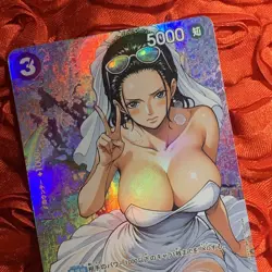 Nico Robin ONE PIECE BRIDE White Waifu ACG Holo Girl Anime Card Peace Babe - Image 5