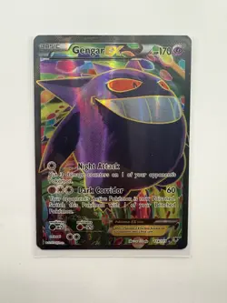 Gengar EX 114/119 XY Phantom Forces 2014 Full Art Holo Rare Pokemon Card TCG - Image 1