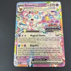 Sylveon ex - (Prismatic Evolutions Stamp) 041/131 Miscellaneous Cards & Products - Image 1