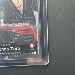 RORONOA ZORO 25TH ANNIVERSARY ALT ART OP01-001 - ONE PIECE CARD GAME - Image 5