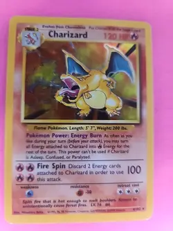 Charizard Base Set Holo Pokemon Card WOTC - Image 4