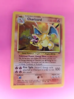 Charizard Base Set Holo Pokemon Card WOTC - Image 5