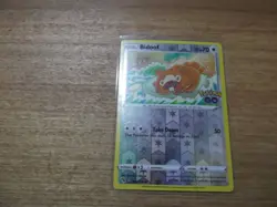 Bidoof 059/078 Pokemon Go Card Rare Reverse Holo Brand New! - Image 1