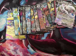 Pokemon Card Lot Of 32 V’s , Ex And Illustration - Image 1
