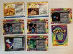 Lot Of 8 Topps Pokemon TV & Movie Animation Cards, Battle Of Champions, 1998 - Image 2