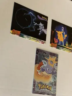 Lot Of 8 Topps Pokemon TV & Movie Animation Cards, Battle Of Champions, 1998 - Image 4
