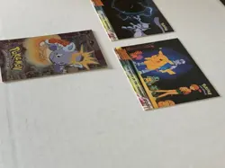 Lot Of 8 Topps Pokemon TV & Movie Animation Cards, Battle Of Champions, 1998 - Image 5