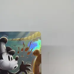 Disney Fabled Lorcana Mickey Mouse Steamboat Pilot Enchanted Foil Card 231/204 - Image 3