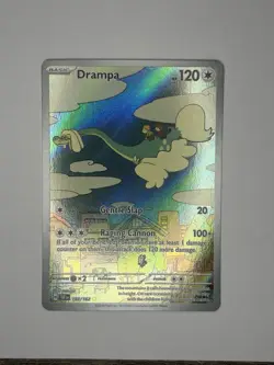 Drampa Illustration Rare Pokemon TCG SV05: Temporal Forces Holo Card 184/162 - Image 1