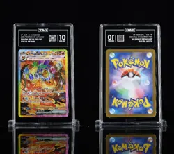 Flareon ex SAR 202/187 SV8a Terastal Fest ex 2024 Pokemon Card Japanese TAG 10 - Image 1