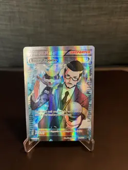 Pokemon TCG Battle Reporter Furious Fists Holo Full Art Ultra Rare Card 109/111 - Image 1
