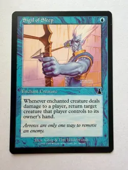 MTG Magic: The Gathering - Urza's Destiny - 1x Sigil of Sleep Card - NM English - Image 1
