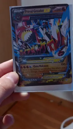 Pokemon TCG XY Primal Clash Primal Groudon EX Card 86/160 Holo LP-NM Condition - Image 2