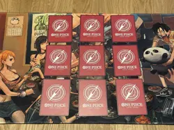 One Piece TCG CUSTOM Cat MEME Leader 9 Collectible Anime Cards Luffy - Image 2