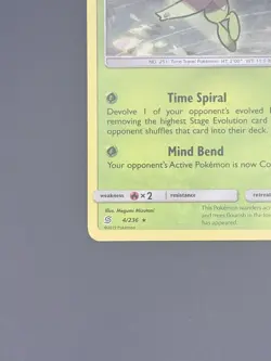 Celebi 4/236 Holo Rare Unified Minds Pokemon TCG Card Cute Grass Type - Image 4