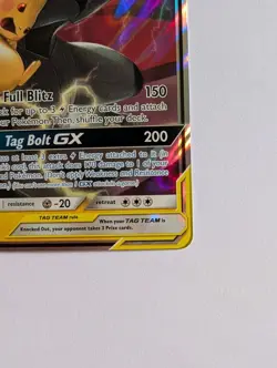 Pikachu & Zekrom Tag Team GX Ultra Rare Card 33/181 Pokemon - Image 5