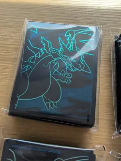 Phantasmal Flames Charizard Card Sleeves x 4 Packs 260 Sleeves New Sealed - Image 2