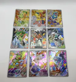 Pokemon First Partner Illustration Collection Series 2 Complete 9 Card Promo Set - Image 1