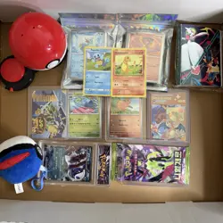 Pokemon Plush Squirtle & Charmander, Poke Ball, TCG Cards, Pack, Slab & more - Image 2