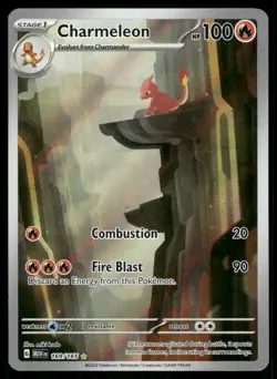 Pokemon Cards Charmeleon 169/165 Holo 151 Illustration Rare NM - Image 1