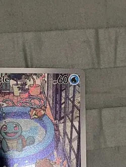 Pokemon TCG Squirtle Stellar Crown Illustration Card 148/142 Near Mint - Image 5