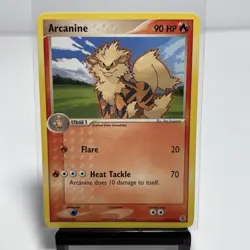 Arcanine Pokemon TCG FireRed And LeafGreen Rare Card #18/112 - Image 1
