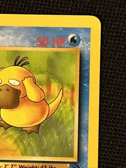 Psyduck 53/62 (1st Edition) *Near Mint* Fossil ‘Never Played Card’ - Image 4