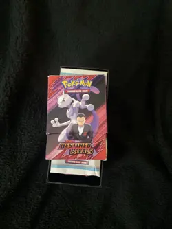 4 Opened Pokemon Destiny Rivals Booster Bundles and Code Cards 237 Cards - Image 1