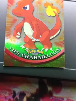 Topps TV Animation Edition Charmeleon #05 Holo English Pokemon Card 1999 - Image 3